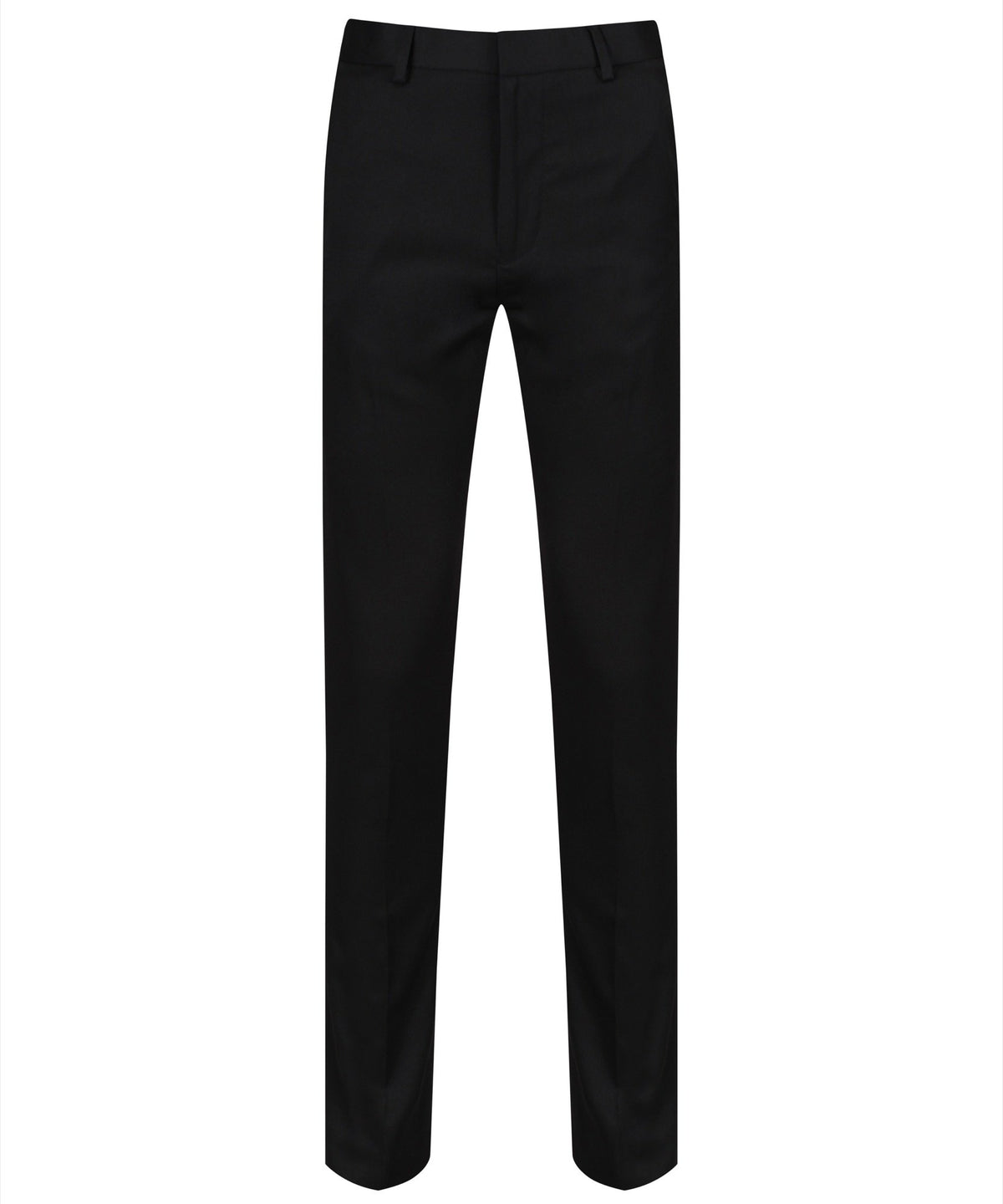 BT7 Senior Boys Slim Fit, Soft Handle Trouser - Black