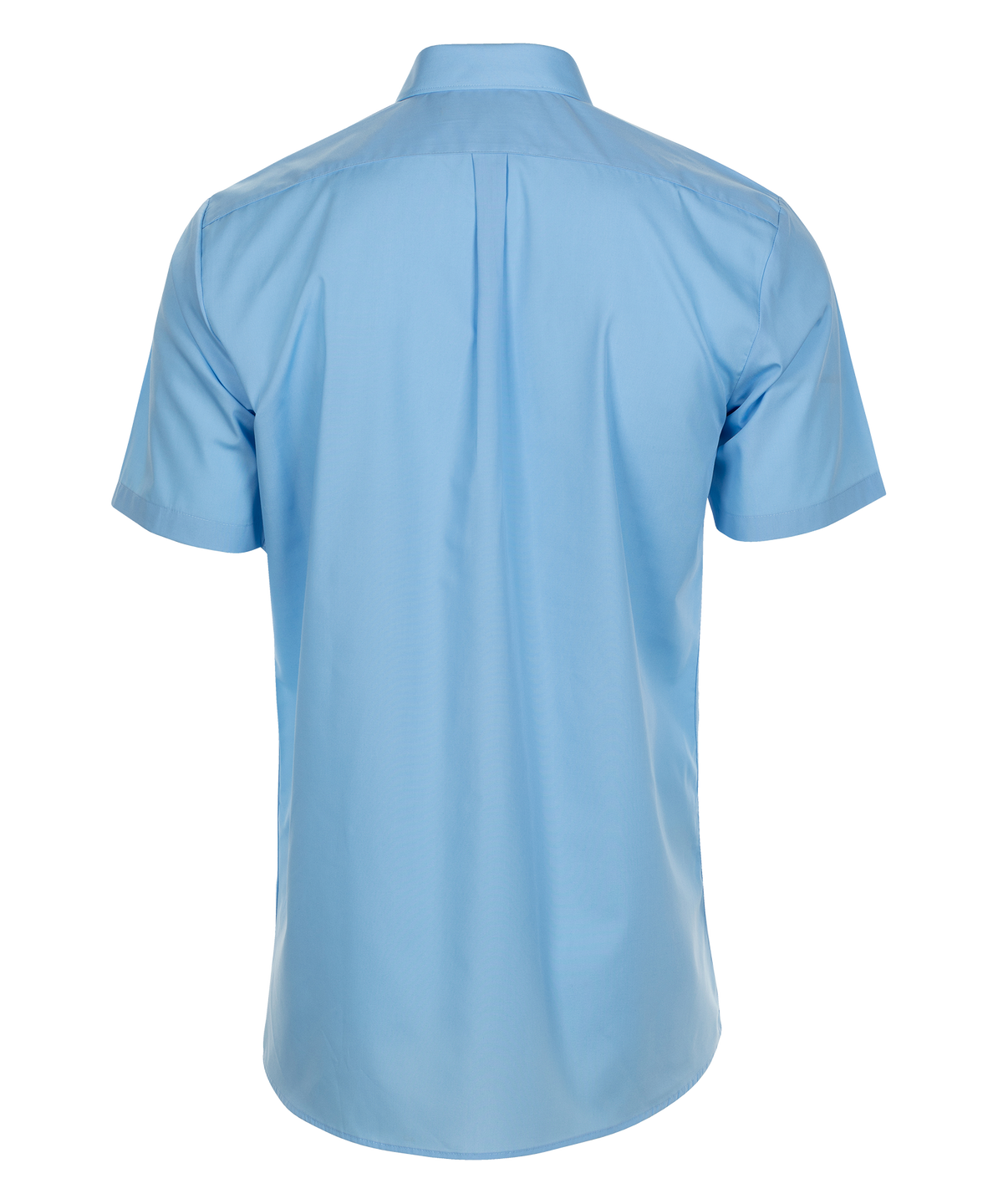 TPS213 Boys Short Sleeve Non-Iron Shirt - Slim Fit - Blue - Twin Pack