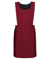 PIN112 Junior Girls Pinafore - Maroon