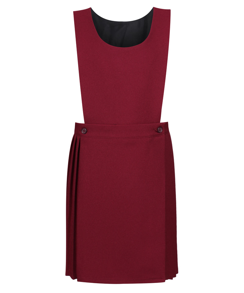 PIN112 Junior Girls Pinafore Maroon