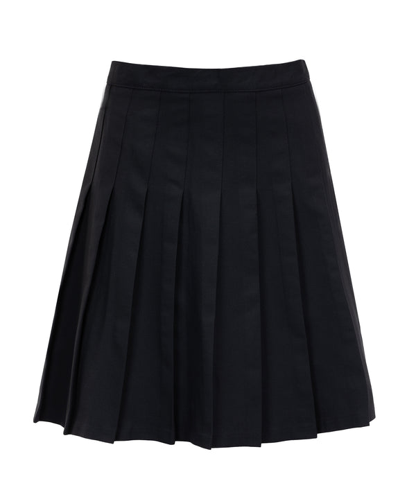 SSK309 Senior Girls Stitch Down Pleat Skirt - Soft Handle - Ink Blue