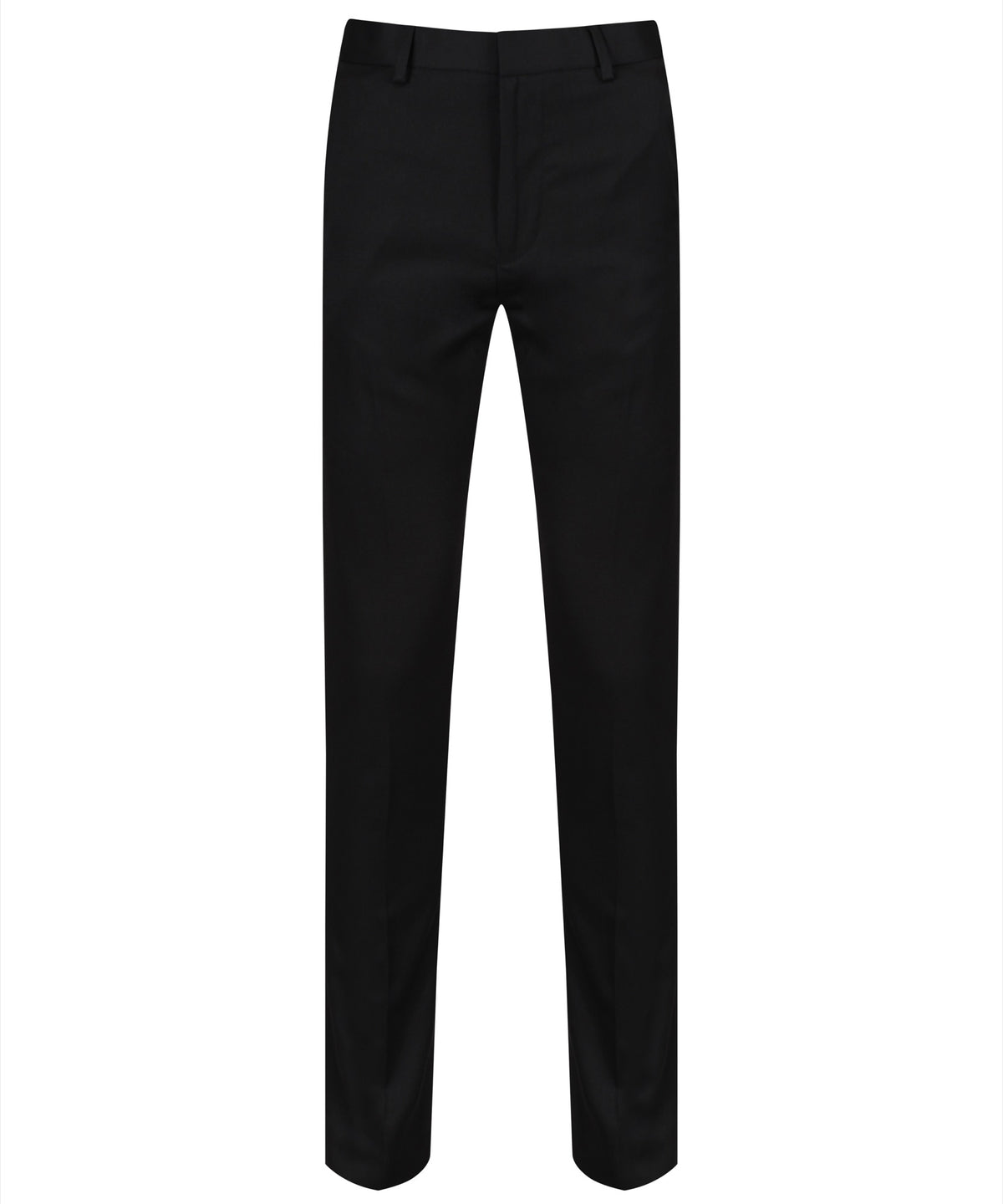 BT7 Senior Boys Slim Fit, Soft Handle Trouser - Black