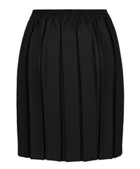 JSK117 Junior Girls Skirt - Box Pleat - Black