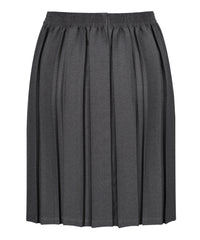 JSK117 Junior Girls Skirt - Box Pleat - Grey
