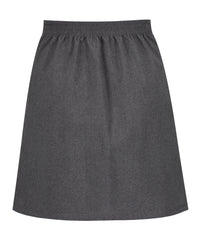 JSK200 - Junior Girls Flower Button Skirt - Grey
