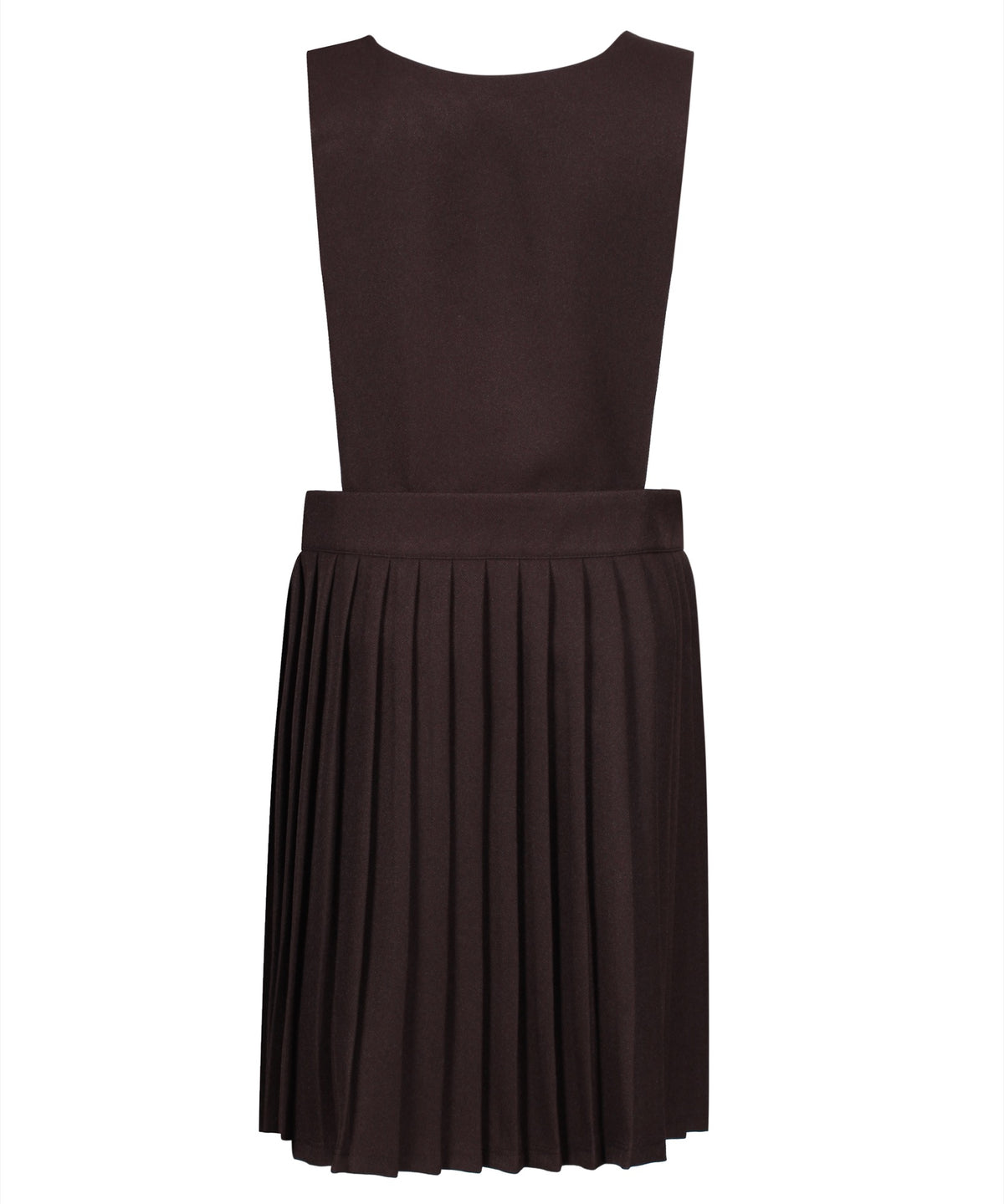 PIN112 Junior Girls Pinafore - Brown
