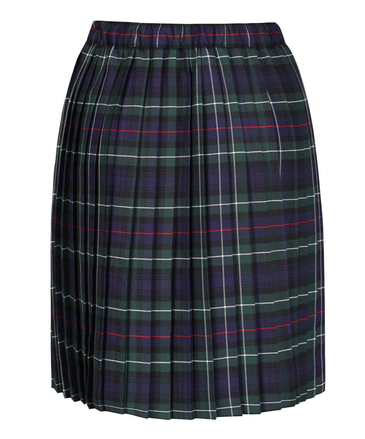 SK105B - Junior Girls Kilt - Green Tartan