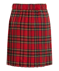 SK105B- Junior Girls Kilt - Red Tartan