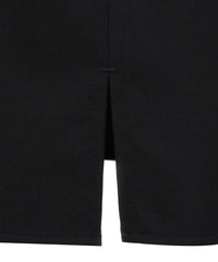 SSK242 - Senior Girls Skirt - Straight - Back Vent - Black