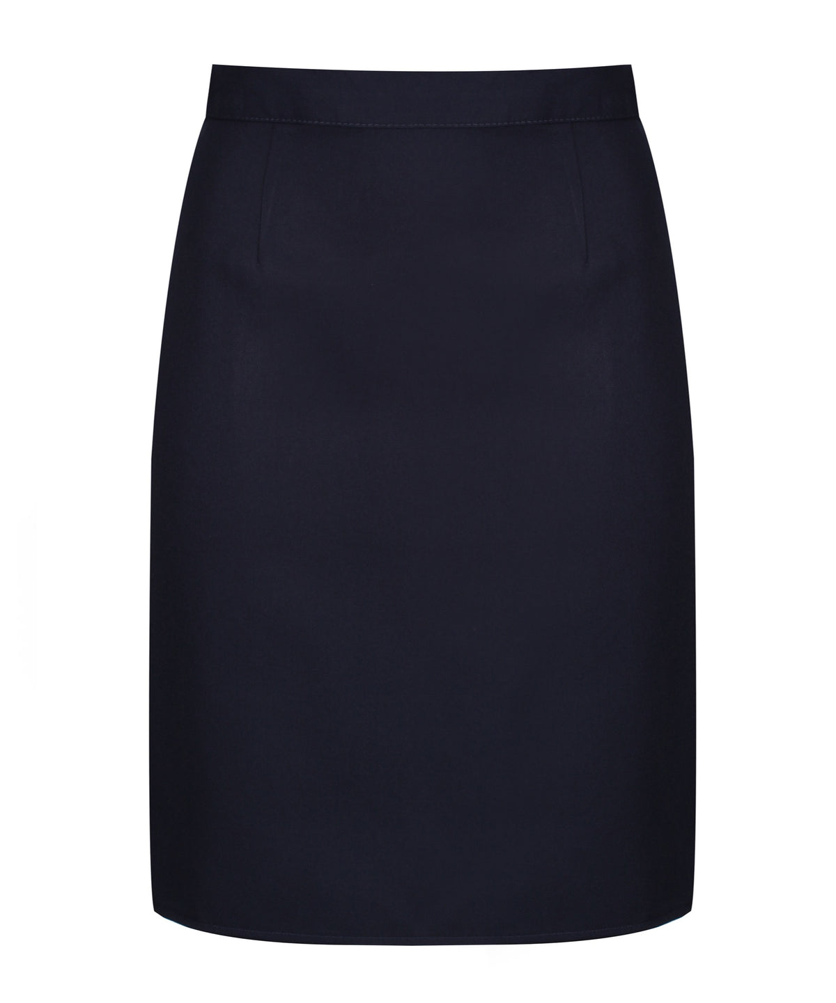 SSK242 - Senior Girls Skirt - Straight - Back Vent - Navy