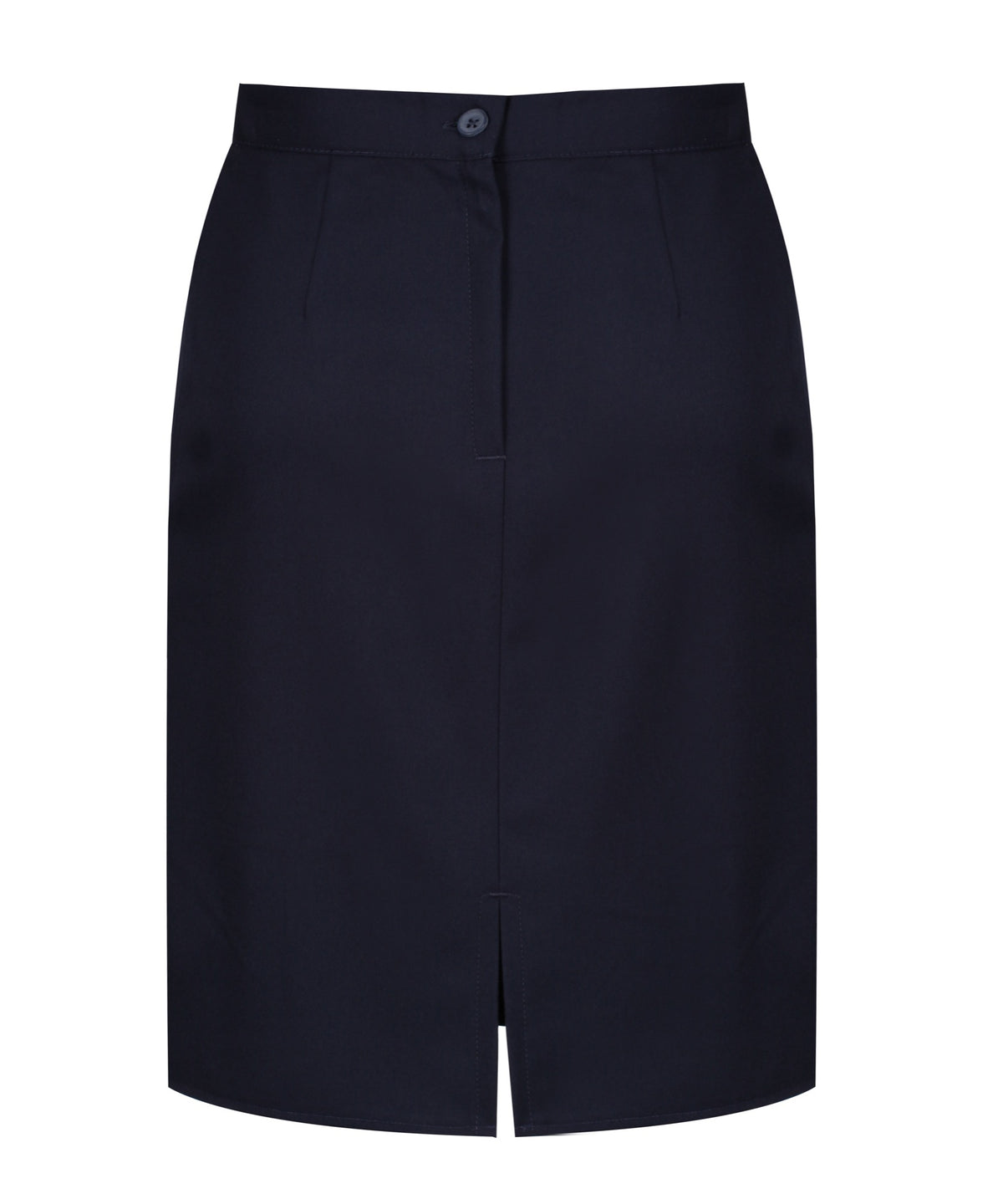 SSK242 - Senior Girls Skirt - Straight - Back Vent - Navy