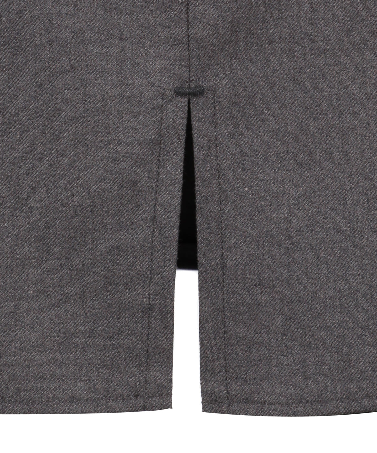 SSK242 - Senior Girls Skirt - Straight - Back Vent - Harrow Grey