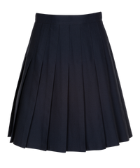 SSK308 Senior Girls Stitch Down Knife Pleat Skirt - New Navy