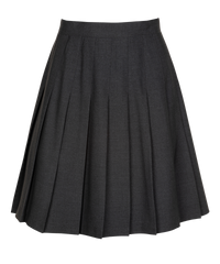 SSK309 Senior Girls Stitch Down Pleat Skirt - Soft Handle - Harrow Grey