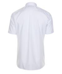 TPS213 Boys Short Sleeve Non-Iron Shirt - Slim Fit - White - Twin Pack